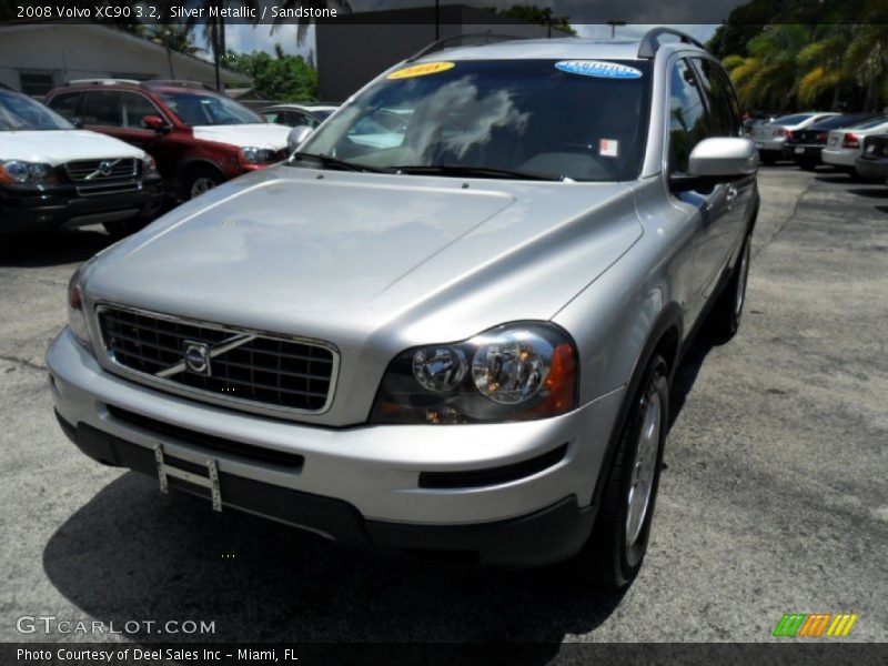 Silver Metallic / Sandstone 2008 Volvo XC90 3.2