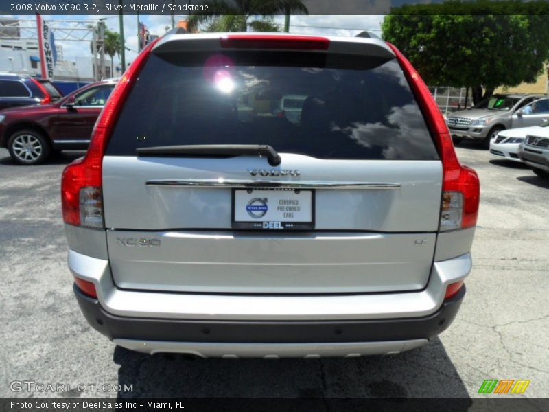 Silver Metallic / Sandstone 2008 Volvo XC90 3.2