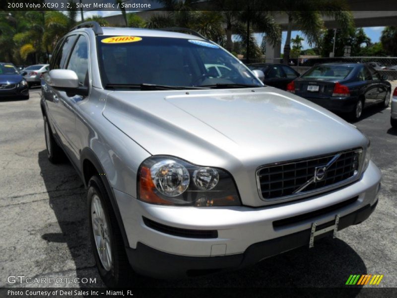Silver Metallic / Sandstone 2008 Volvo XC90 3.2