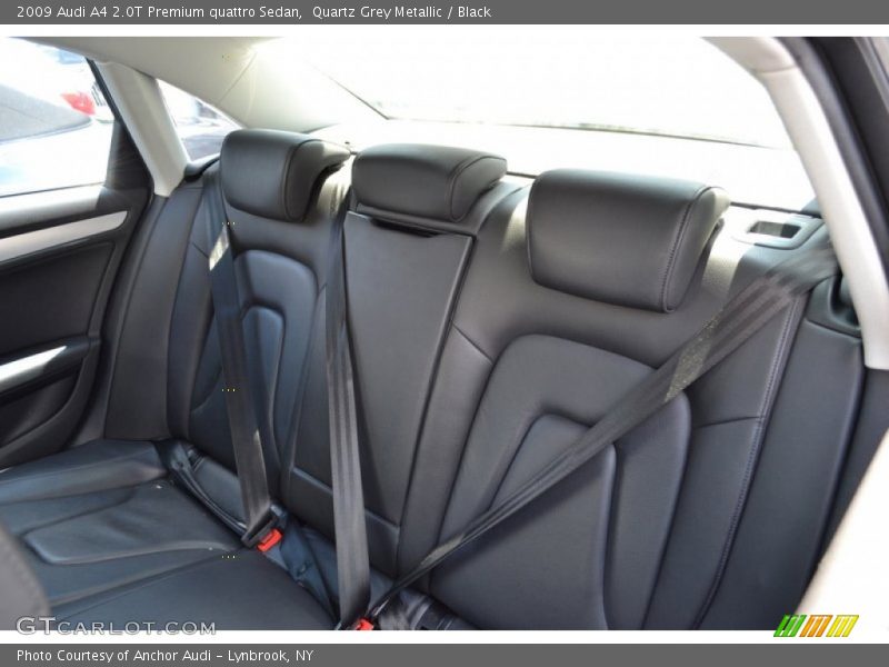 Quartz Grey Metallic / Black 2009 Audi A4 2.0T Premium quattro Sedan