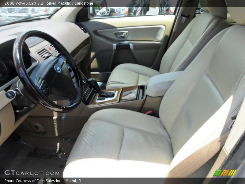 Silver Metallic / Sandstone 2008 Volvo XC90 3.2