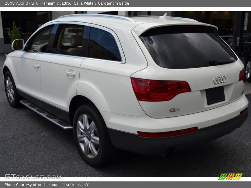 Calla White / Cardamom Beige 2008 Audi Q7 3.6 Premium quattro
