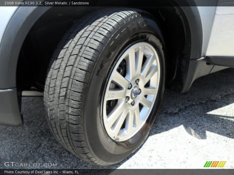 Silver Metallic / Sandstone 2008 Volvo XC90 3.2