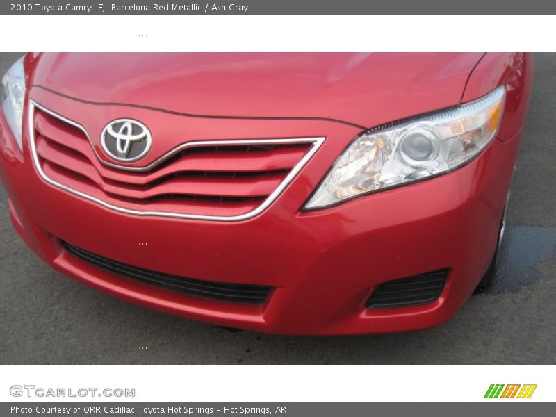 Barcelona Red Metallic / Ash Gray 2010 Toyota Camry LE