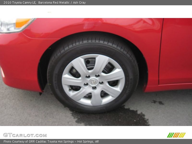 Barcelona Red Metallic / Ash Gray 2010 Toyota Camry LE