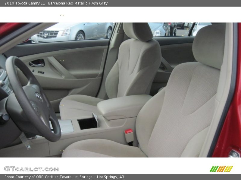 Barcelona Red Metallic / Ash Gray 2010 Toyota Camry LE