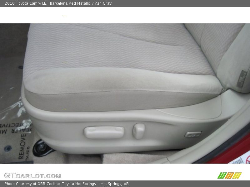 Barcelona Red Metallic / Ash Gray 2010 Toyota Camry LE