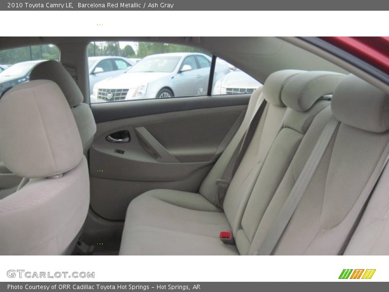 Barcelona Red Metallic / Ash Gray 2010 Toyota Camry LE