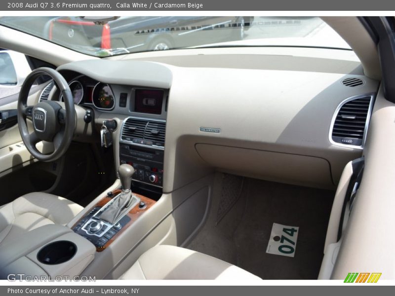 Calla White / Cardamom Beige 2008 Audi Q7 3.6 Premium quattro
