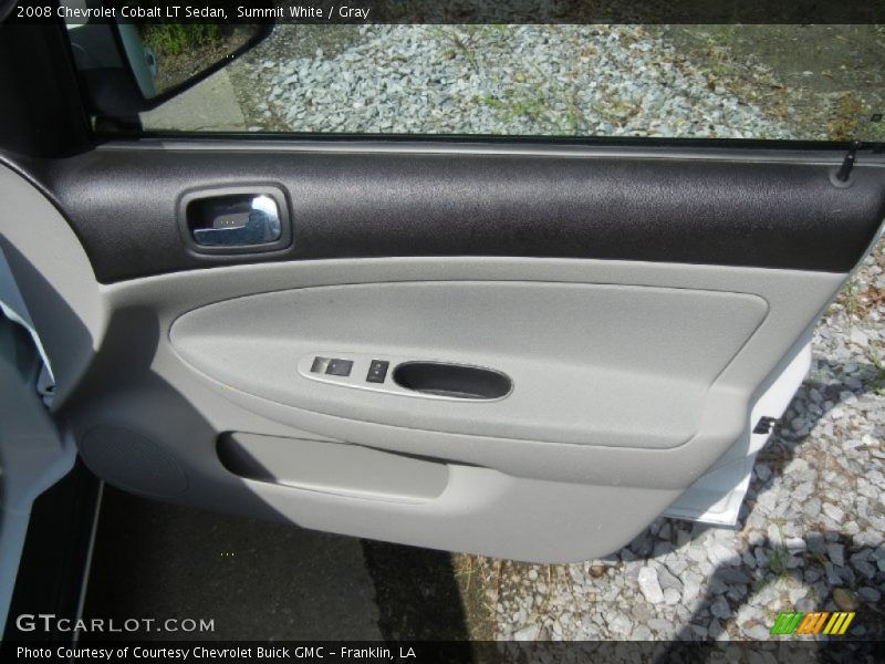 Summit White / Gray 2008 Chevrolet Cobalt LT Sedan