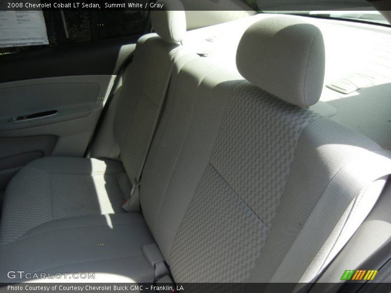Summit White / Gray 2008 Chevrolet Cobalt LT Sedan