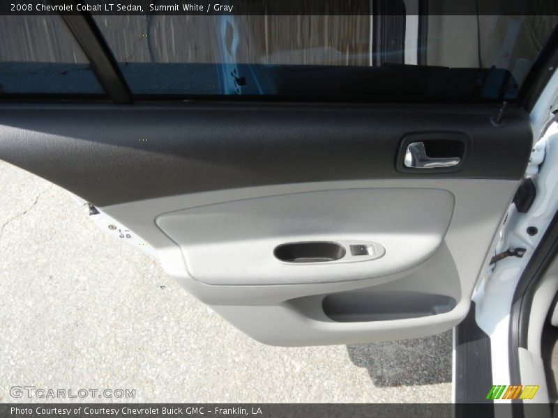 Summit White / Gray 2008 Chevrolet Cobalt LT Sedan
