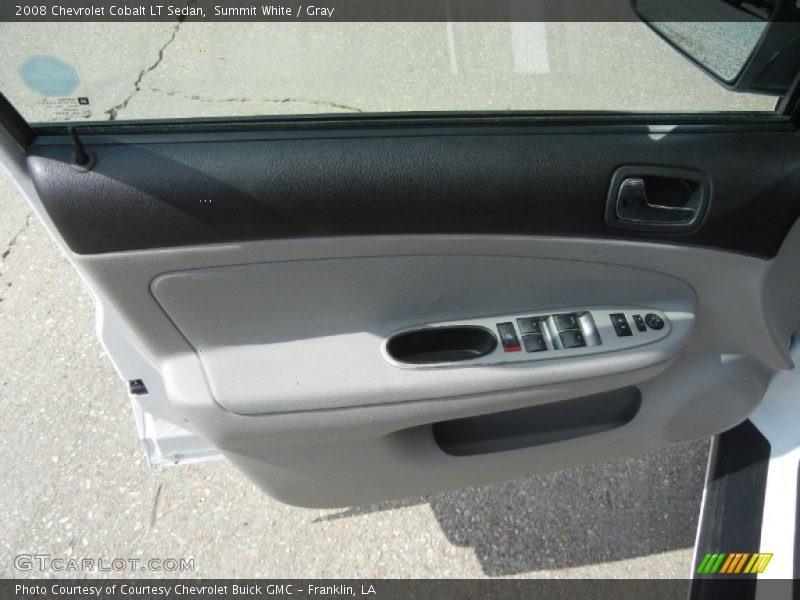 Summit White / Gray 2008 Chevrolet Cobalt LT Sedan