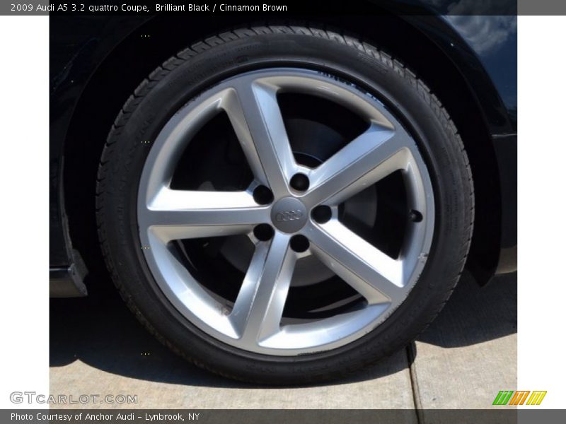 Brilliant Black / Cinnamon Brown 2009 Audi A5 3.2 quattro Coupe