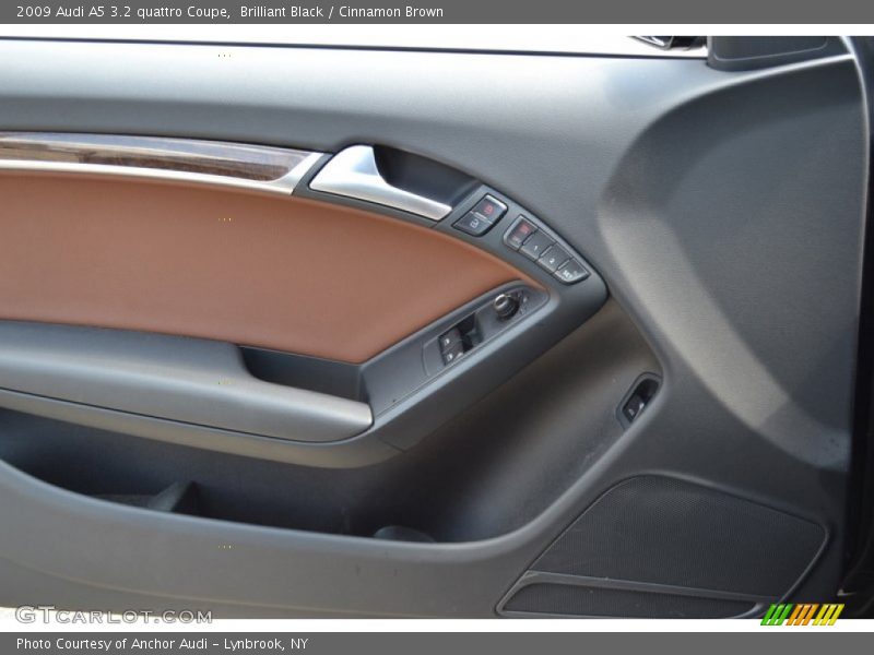 Brilliant Black / Cinnamon Brown 2009 Audi A5 3.2 quattro Coupe