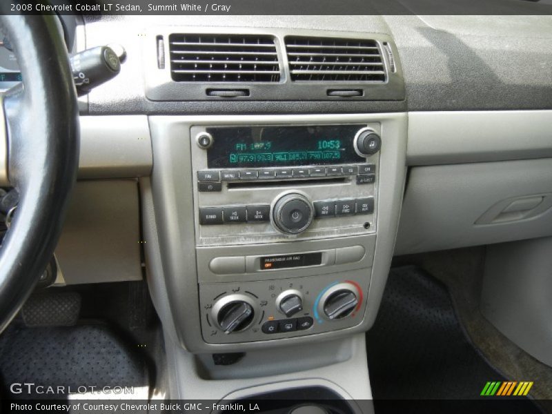 Summit White / Gray 2008 Chevrolet Cobalt LT Sedan