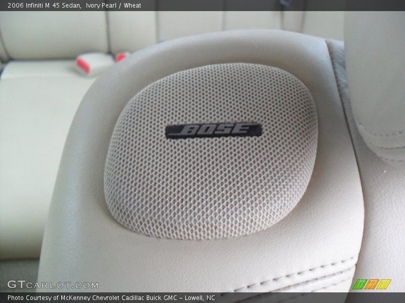 Ivory Pearl / Wheat 2006 Infiniti M 45 Sedan