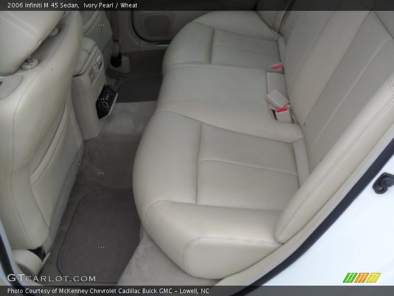 Ivory Pearl / Wheat 2006 Infiniti M 45 Sedan