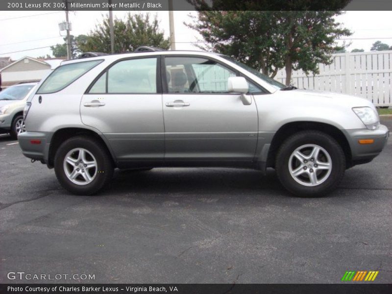 Millennium Silver Metallic / Black 2001 Lexus RX 300