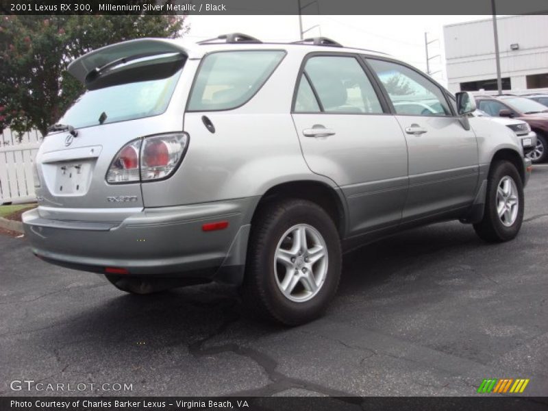 Millennium Silver Metallic / Black 2001 Lexus RX 300