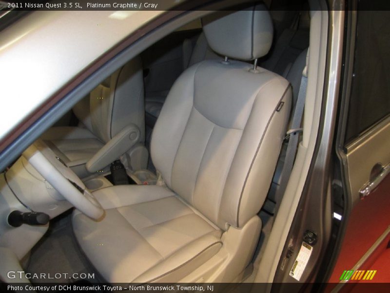  2011 Quest 3.5 SL Gray Interior