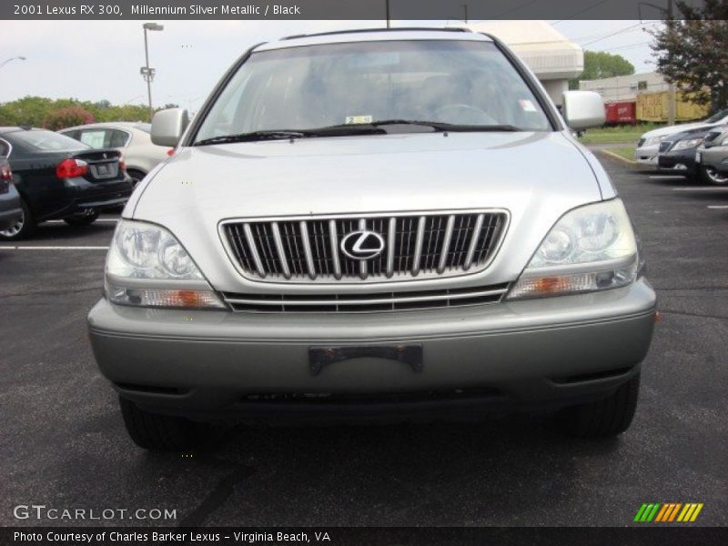 Millennium Silver Metallic / Black 2001 Lexus RX 300