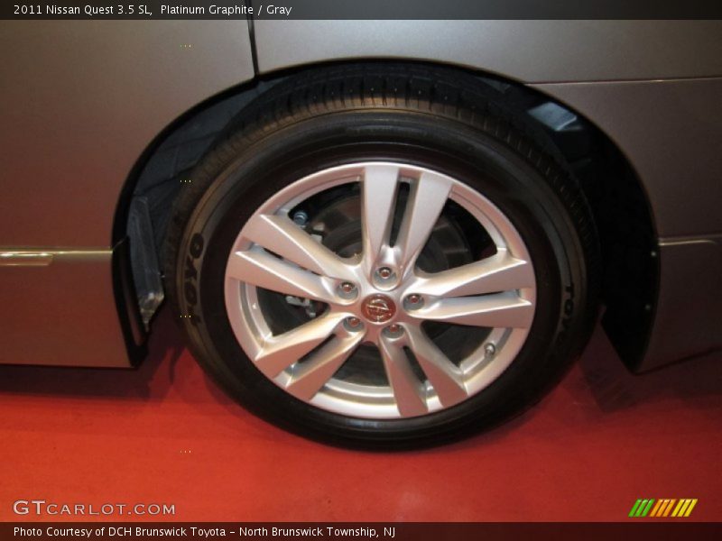 Platinum Graphite / Gray 2011 Nissan Quest 3.5 SL