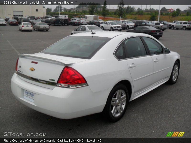 Summit White / Ebony 2011 Chevrolet Impala LT