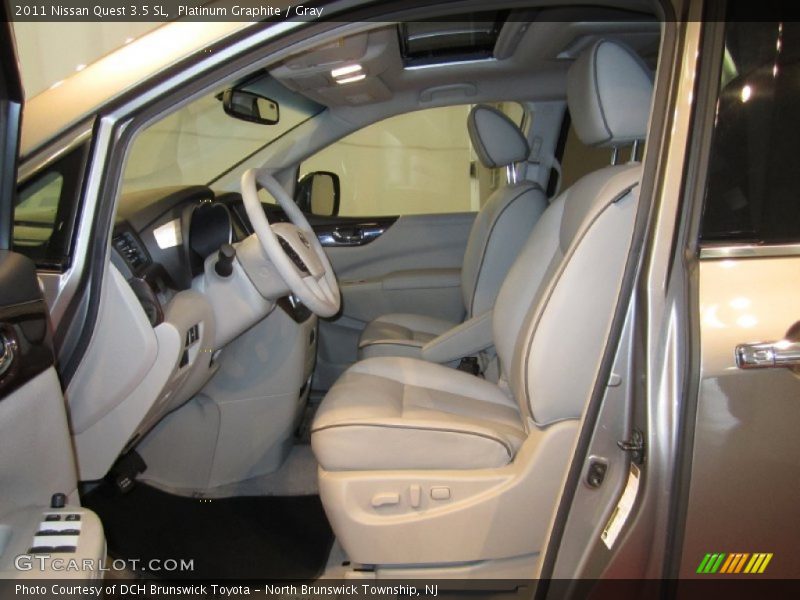  2011 Quest 3.5 SL Gray Interior