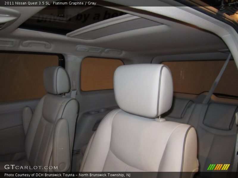  2011 Quest 3.5 SL Gray Interior