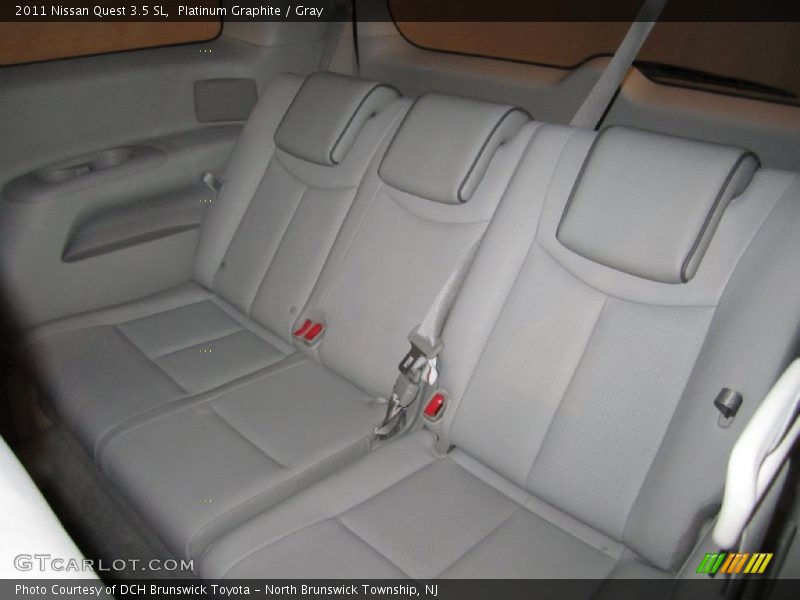  2011 Quest 3.5 SL Gray Interior