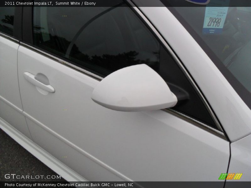 Summit White / Ebony 2011 Chevrolet Impala LT