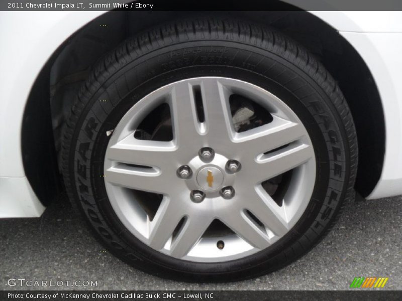 Summit White / Ebony 2011 Chevrolet Impala LT