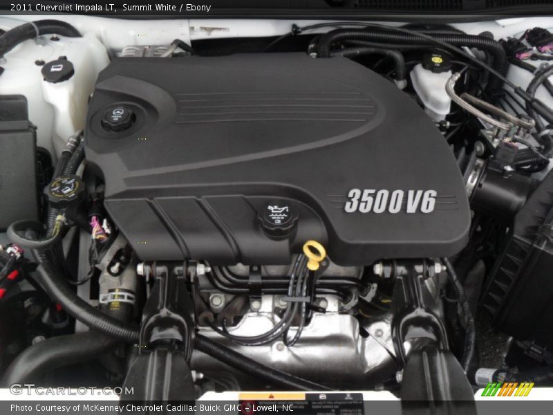Summit White / Ebony 2011 Chevrolet Impala LT