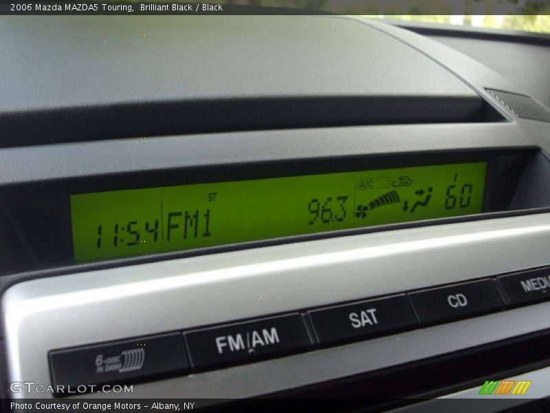 Brilliant Black / Black 2006 Mazda MAZDA5 Touring