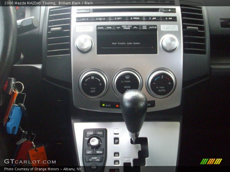 Brilliant Black / Black 2006 Mazda MAZDA5 Touring