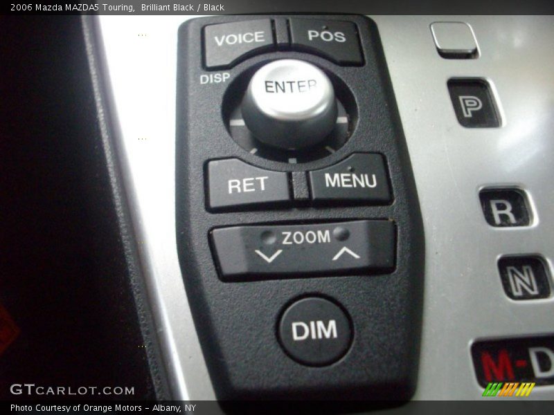 Controls of 2006 MAZDA5 Touring