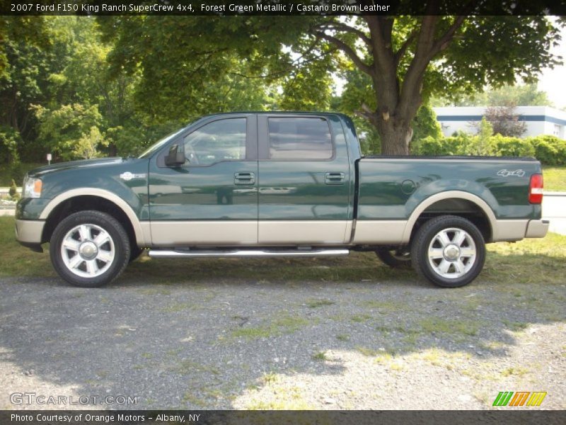  2007 F150 King Ranch SuperCrew 4x4 Forest Green Metallic