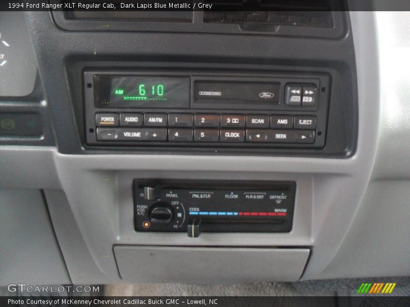 Controls of 1994 Ranger XLT Regular Cab