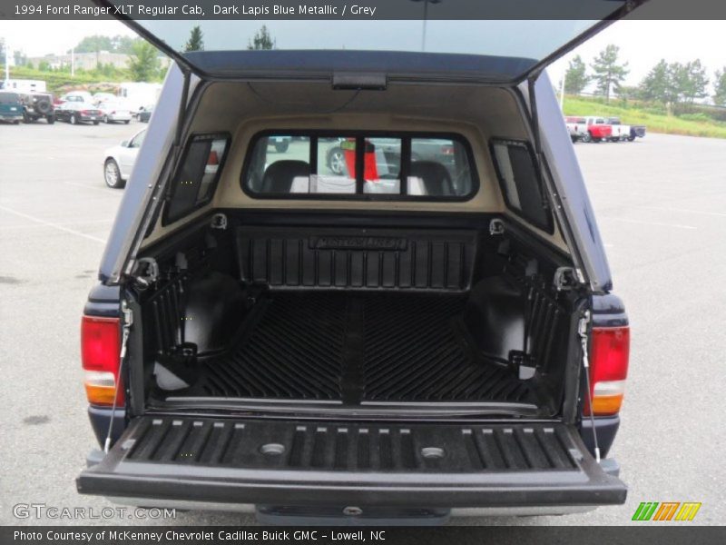 Dark Lapis Blue Metallic / Grey 1994 Ford Ranger XLT Regular Cab