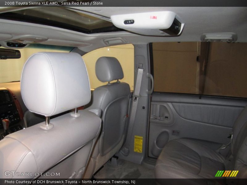 Salsa Red Pearl / Stone 2008 Toyota Sienna XLE AWD