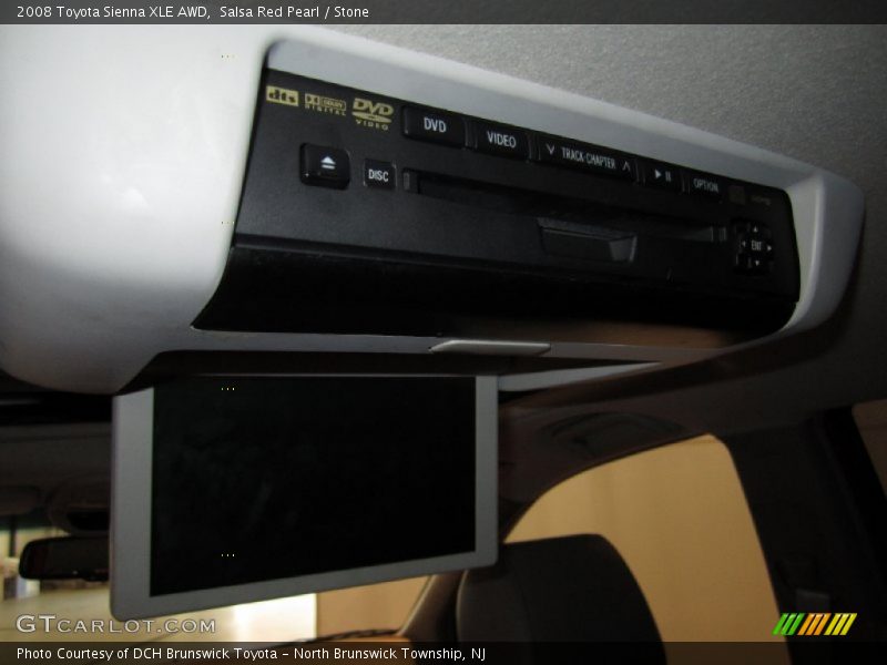 Salsa Red Pearl / Stone 2008 Toyota Sienna XLE AWD