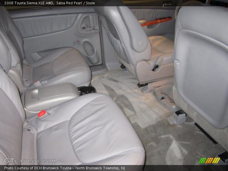 Salsa Red Pearl / Stone 2008 Toyota Sienna XLE AWD