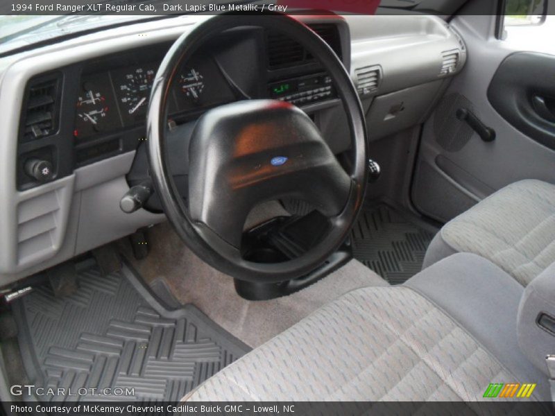 Grey Interior - 1994 Ranger XLT Regular Cab 