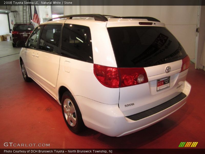 Natural White / Stone 2008 Toyota Sienna LE