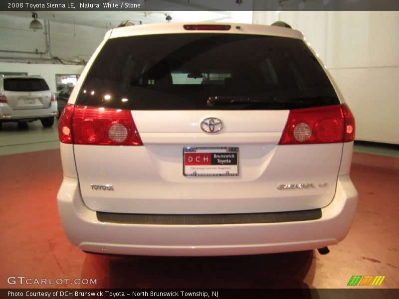 Natural White / Stone 2008 Toyota Sienna LE