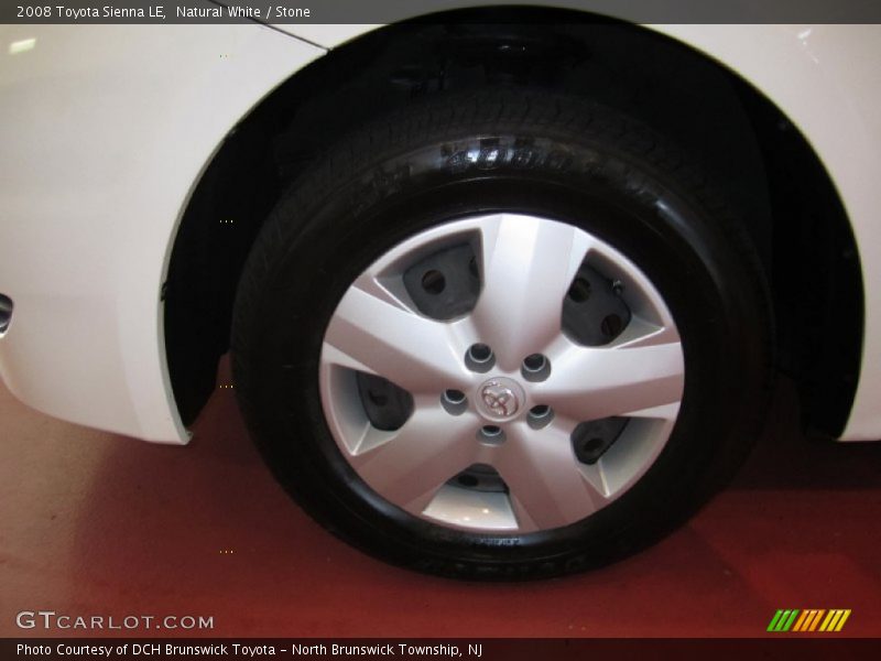 Natural White / Stone 2008 Toyota Sienna LE