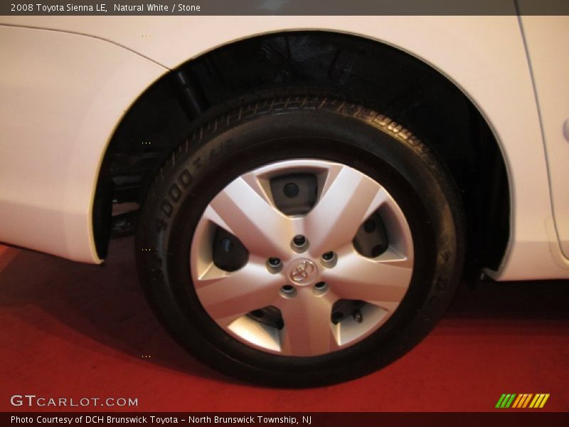 Natural White / Stone 2008 Toyota Sienna LE