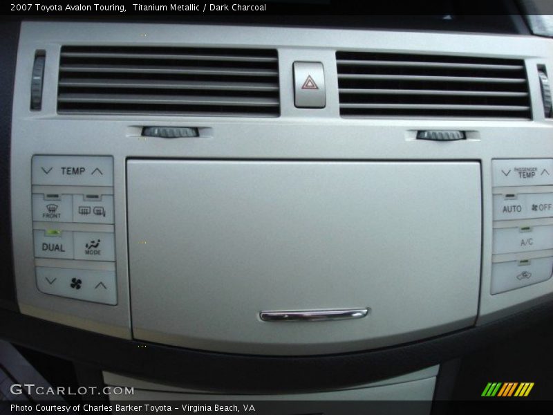 Titanium Metallic / Dark Charcoal 2007 Toyota Avalon Touring