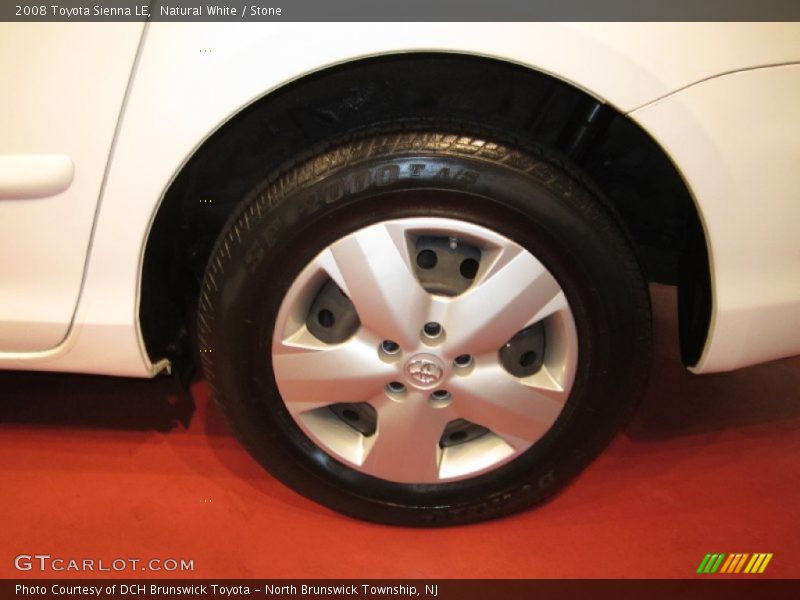 Natural White / Stone 2008 Toyota Sienna LE